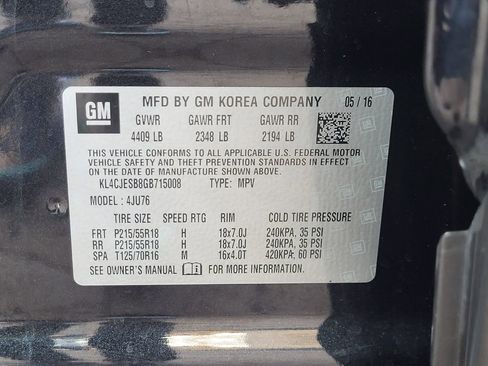 Used 2016 Buick Encore AWD image 35