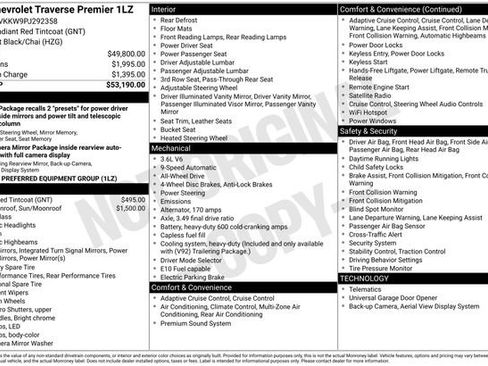 Used 2023 Chevrolet Traverse Premier image 7