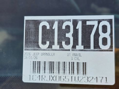 New 2026 Jeep Wrangler Unlimited Sport AWD/4WD image 11
