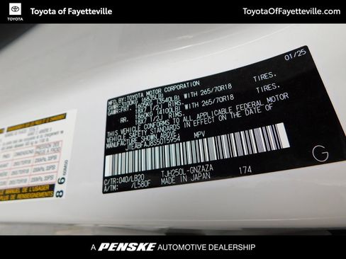 Used 2025 Toyota Land Cruiser w/ Premium Package AWD/4WD image 9