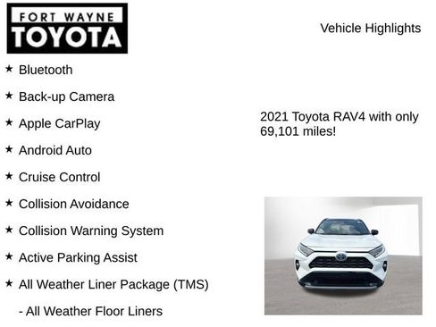 Used 2021 Toyota RAV4 XSE w/ XSE Grade Weather Package AWD/4WD image 8