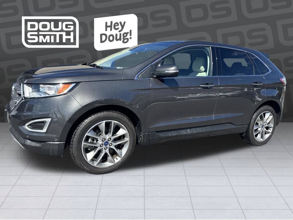 Used 2018 Ford Edge Titanium w/ Equipment Group 302A AWD/4WD image 1