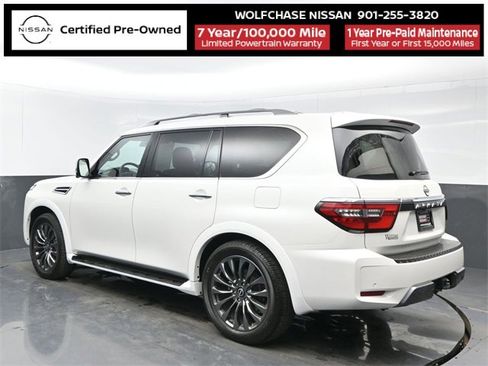 Certified 2024 Nissan Armada Platinum w/ Captain's Chairs Package image 3