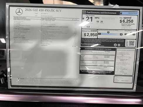 New 2026 Mercedes-Benz GLE 450 4MATIC image 44