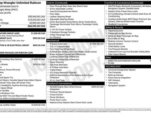 Used 2022 Jeep Wrangler Unlimited Rubicon w/ Cold Weather Group AWD/4WD image 31