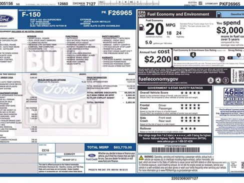Certified 2023 Ford F150 XLT w/ Equipment Group 302A High image 7