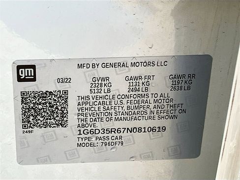 Used 2022 Cadillac CT5 V Blackwing w/ Parking Package image 34