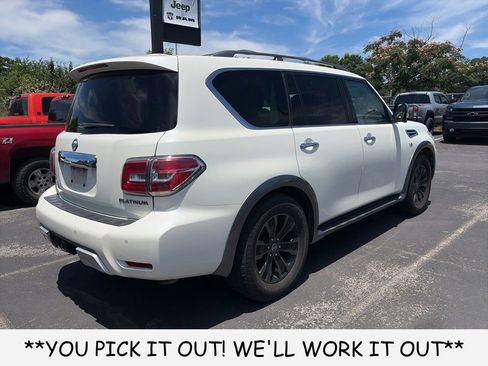 Used 2017 Nissan Armada Platinum RWD image 6
