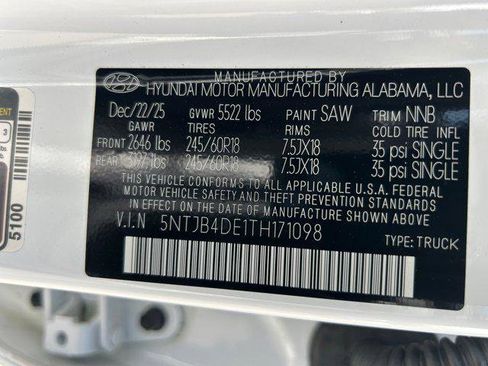 New 2026 Hyundai Santa Cruz SEL FWD image 34