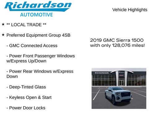 Used 2019 GMC Sierra 1500 AT4 w/ AT4 Preferred Package AWD/4WD image 12