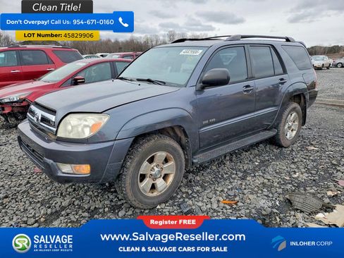 Used 2005 Toyota 4Runner Suv image 1