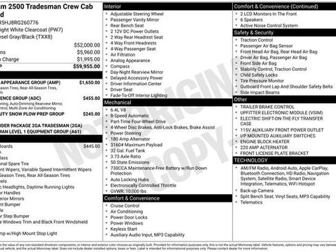 New 2024 RAM 2500 Tradesman w/ Chrome Appearance Group image 9