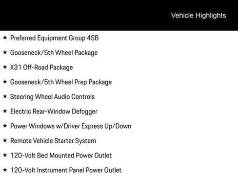 Used 2021 GMC Sierra 2500 AT4 w/ Gooseneck/5TH Wheel Package image 4