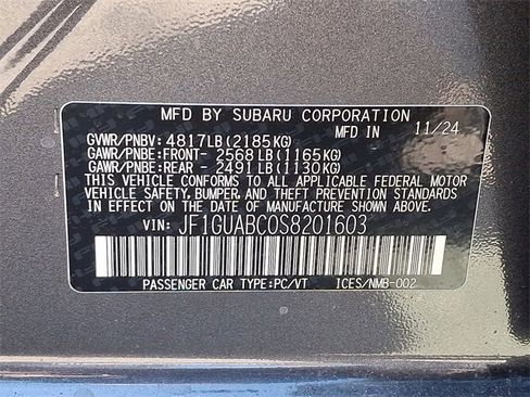 Certified 2025 Subaru Impreza 2.0i image 20