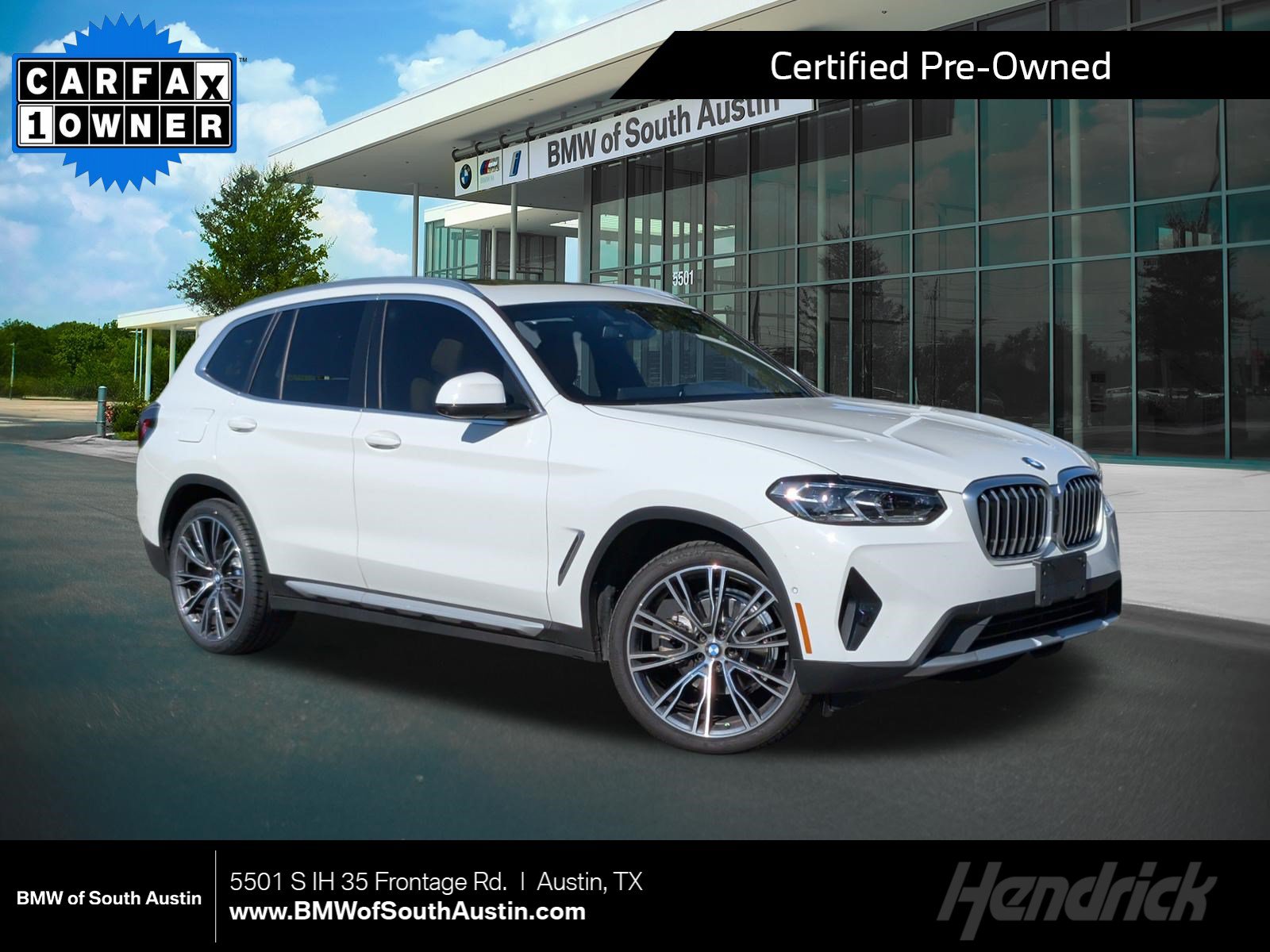 Certified 2023 BMW X3 xDrive30i w/ Premium Package AWD/4WD image 1