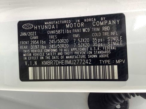 Used 2021 Hyundai Palisade Calligraphy w/ Cargo Package AWD/4WD image 21