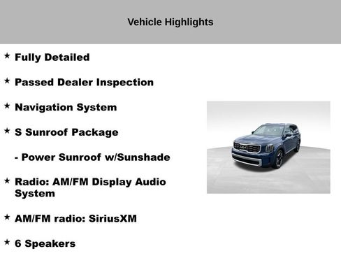 Certified 2023 Kia Telluride S w/ S Sunroof Package AWD/4WD image 14