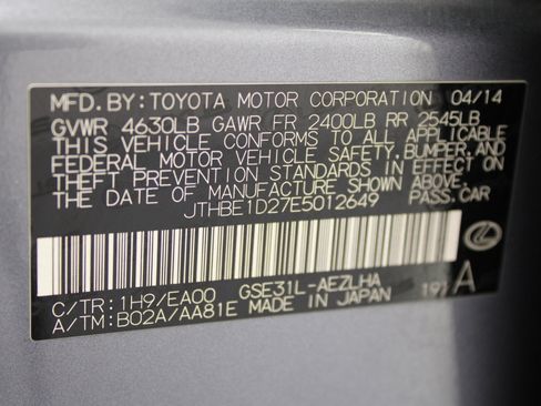 Used 2014 Lexus IS 350 image 83