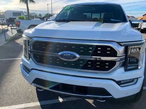 Used 2021 Ford F150 Platinum w/ Equipment Group 701A High image 3
