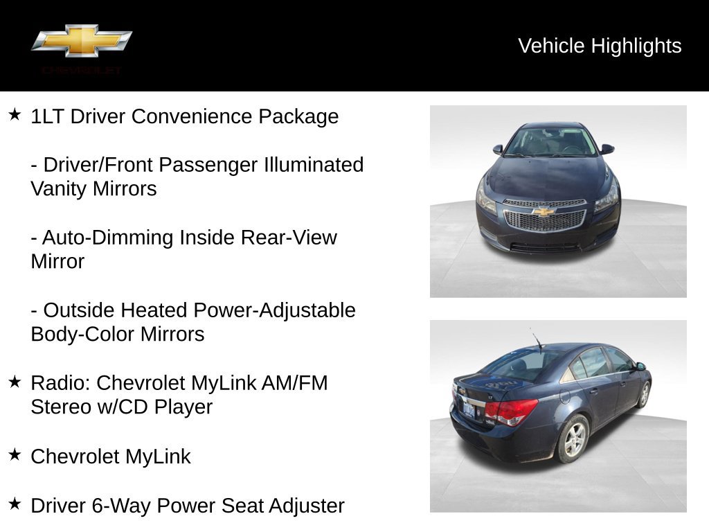 Used 2014 Chevrolet Cruze LT FWD image 12