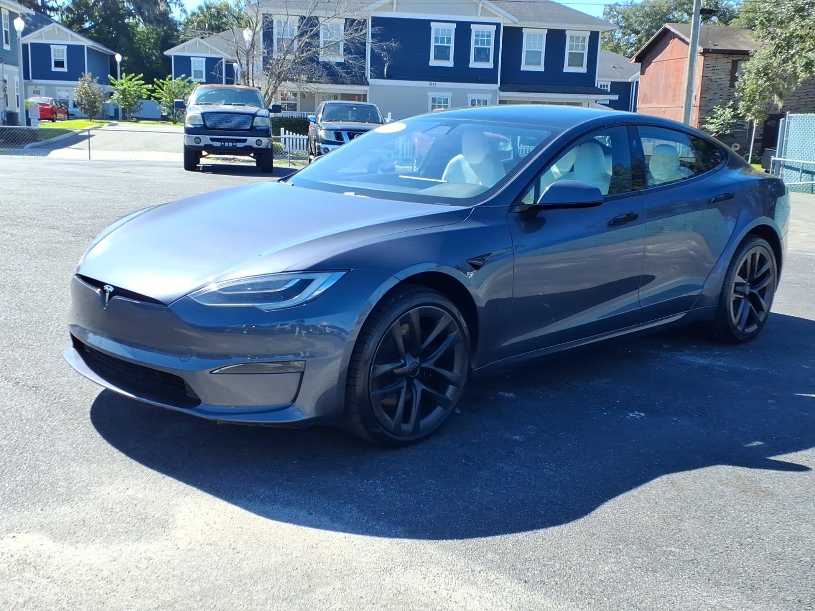Used 2021 Tesla Model S Long Range AWD/4WD image 1