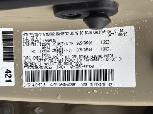 Used 2019 Toyota Tacoma TRD Off-Road image 35