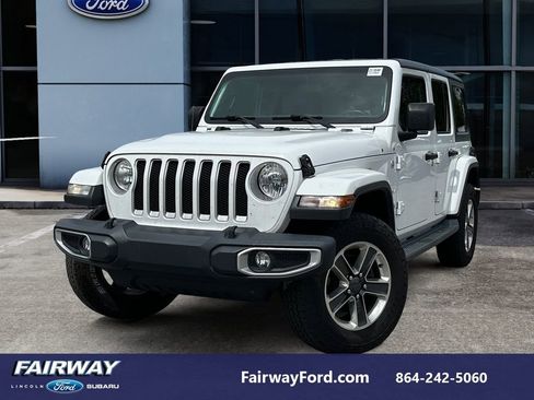 Used 2018 Jeep Wrangler Unlimited Sahara AWD/4WD image 1