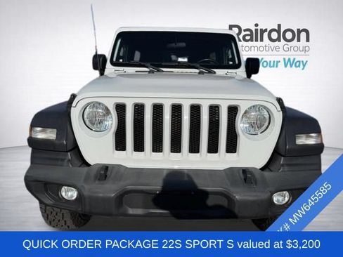 Used 2021 Jeep Wrangler Unlimited Sport AWD/4WD image 2