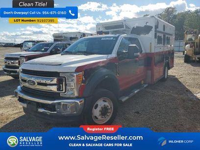 Used 2017 Ford F550 4x4 SuperCab Super Duty