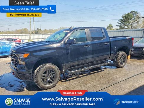 Used 2024 Chevrolet Silverado 1500 Custom Trail Boss AWD/4WD image 1