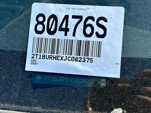 Used 2018 Toyota Corolla XSE w/ Carpet Mat Package (TMS) FWD image 3
