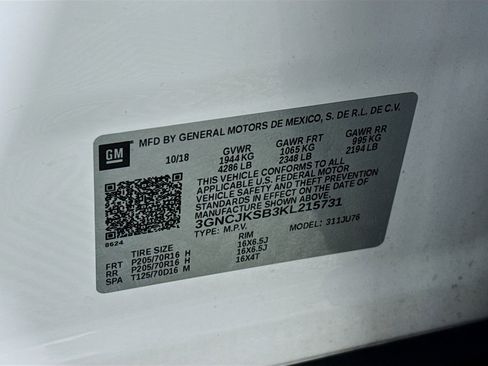 Used 2019 Chevrolet Trax LS w/ Tint and Cruise Package image 38