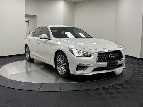Certified 2023 INFINITI Q50 Luxe w/ Cargo Package RWD image 2