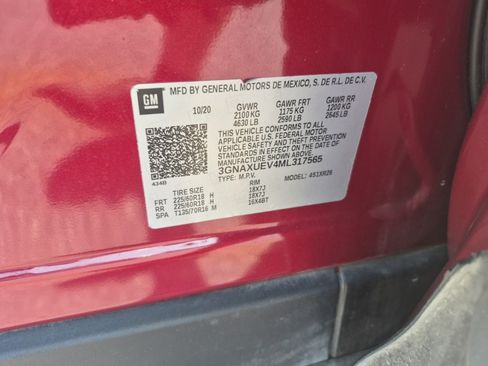 Used 2021 Chevrolet Equinox LT AWD/4WD image 10