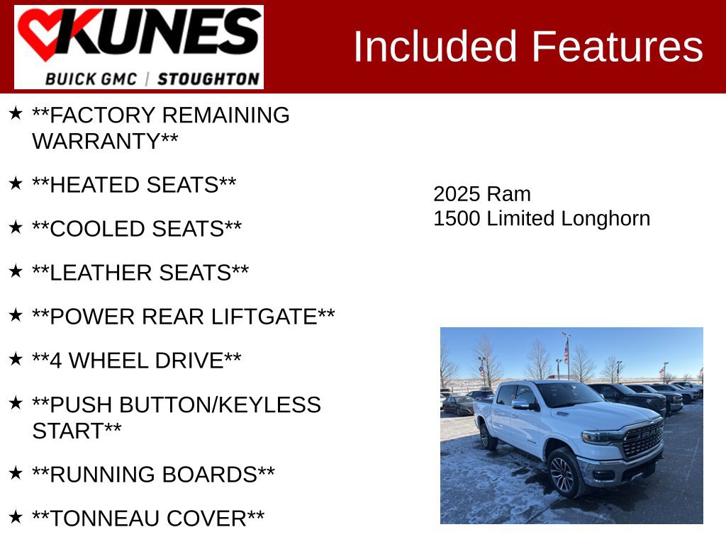 Used 2025 RAM 1500 Limited AWD/4WD image 3