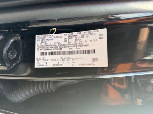Used 2018 Ford F150 Limited w/ Trailer Tow Package AWD/4WD image 11