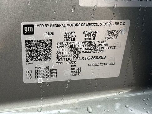 New 2026 GMC Sierra 1500 AT4X AWD/4WD image 22