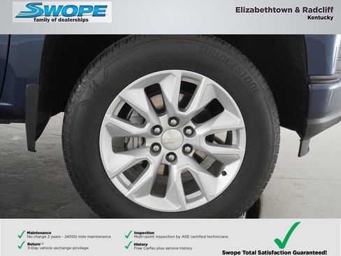 Used 2022 Chevrolet Silverado 1500 Custom w/ LPO, Dark Essentials Package image 25