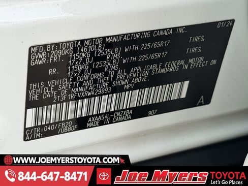 Used 2024 Toyota RAV4 LE image 30