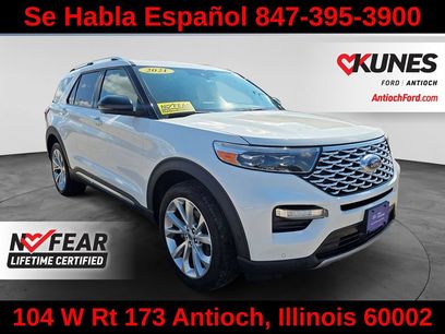 Certified 2021 Ford Explorer Platinum w/ Equipment Group 601A
