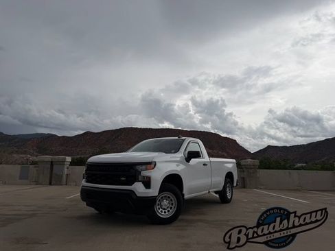 Used 2025 Chevrolet Silverado 1500 W/T w/ WT Value Package AWD/4WD image 1