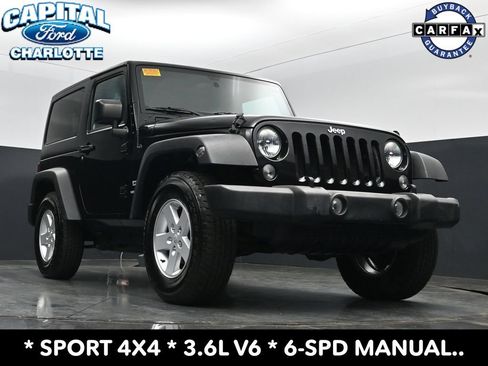 Used 2017 Jeep Wrangler Sport w/ Quick Order Package 23S AWD/4WD image 16