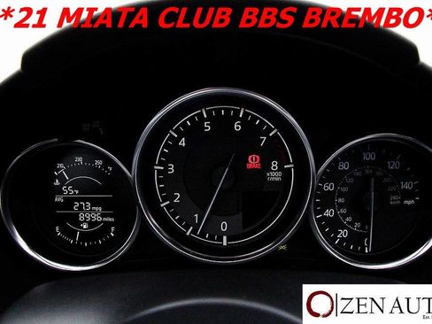 Used 2021 MAZDA MX-5 Miata Club w/ Brembo/BBS Recaro Package image 17