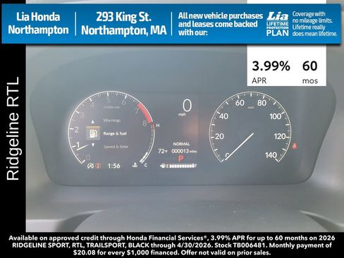 New 2026 Honda Ridgeline RTL image 21