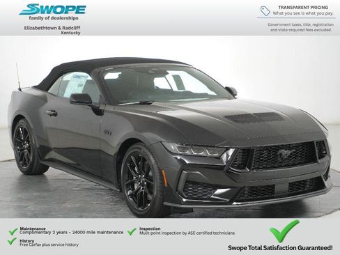 New 2025 Ford Mustang GT Premium w/ Mustang Nite Pony Package RWD image 1