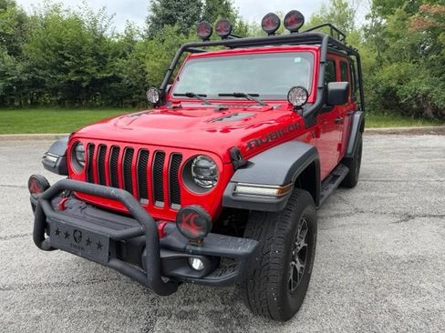 Used 2018 Jeep Wrangler Unlimited Rubicon AWD/4WD image 2