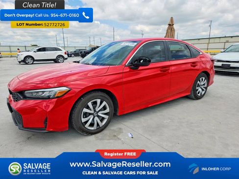 Used 2026 Honda Civic LX image 1