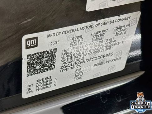 Used 2025 Chevrolet Silverado 1500 LTZ w/ LTZ Premium Package AWD/4WD image 35