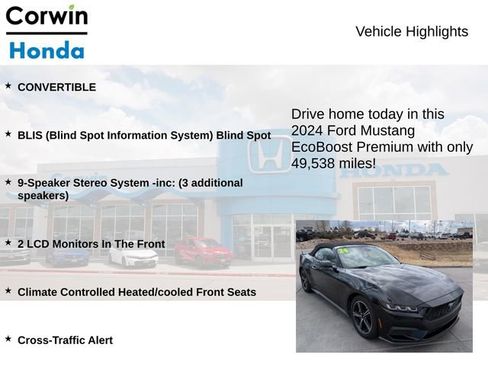 Used 2024 Ford Mustang Premium image 6