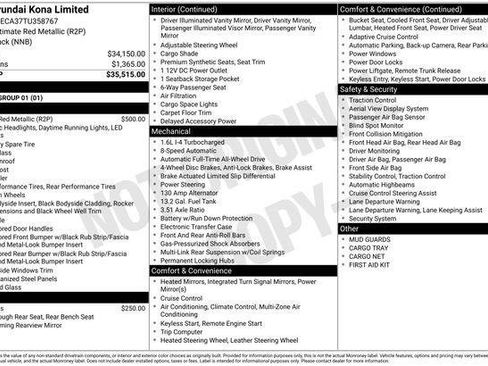 New 2026 Hyundai Kona Limited image 4